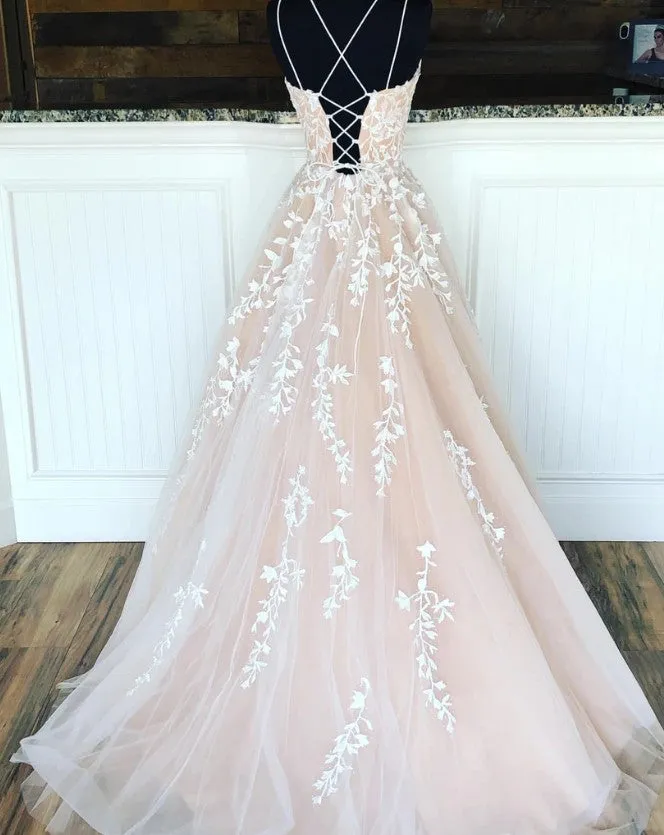 Champagne Prom Dresses Long, Evening Dress ,Winter Formal Dress, Pageant Dance Dresses, Graduation School Party Gown, PC0205