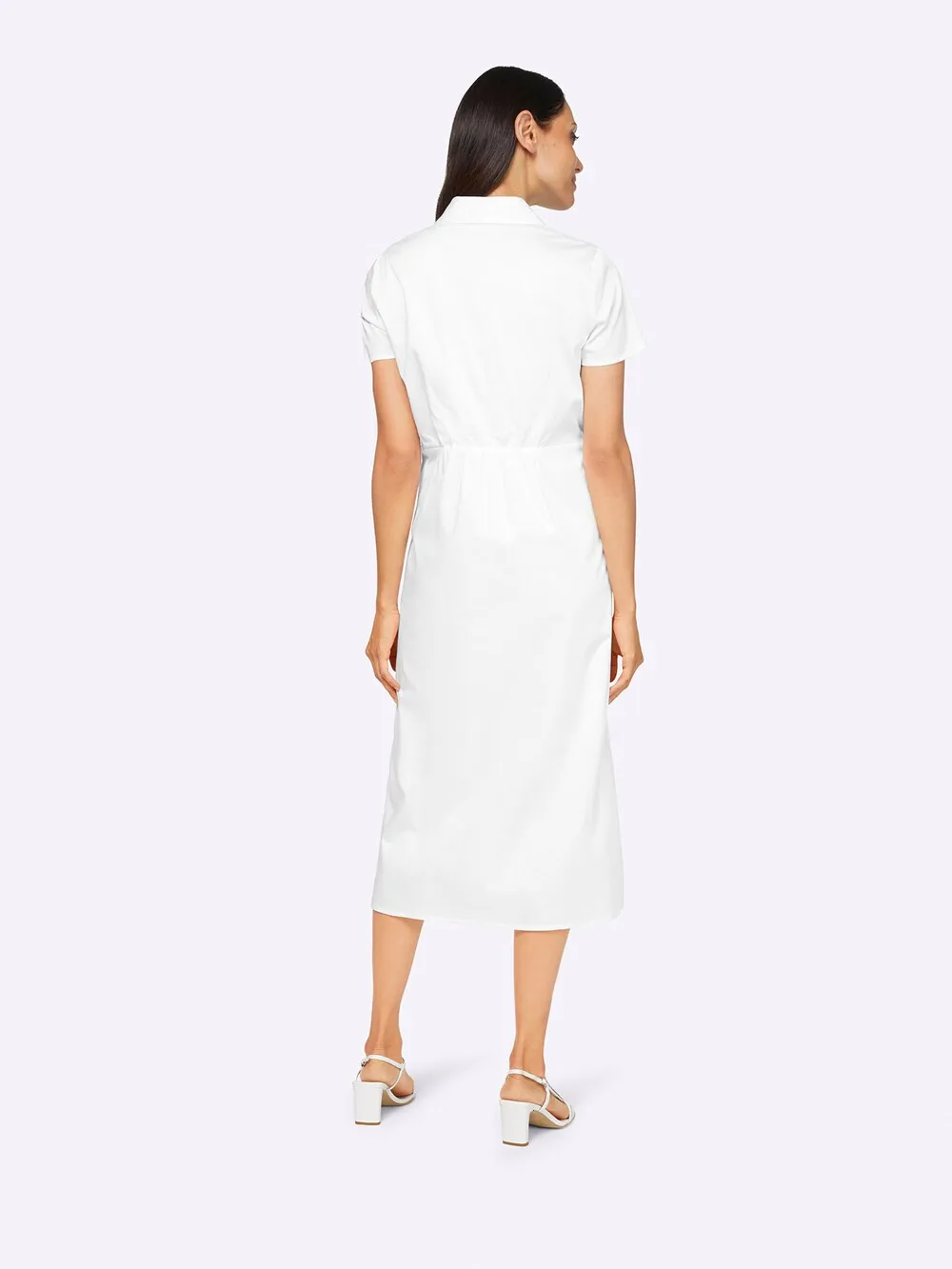 Heine shirt-dress, eggshell