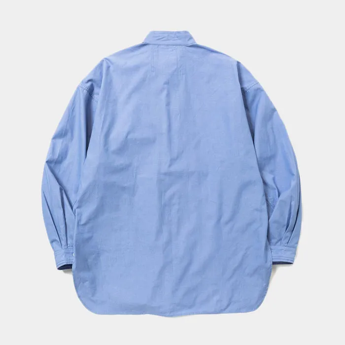 MEANSWHILE UNIFORM POPLIN OFFICER 'S SH-BLUE
