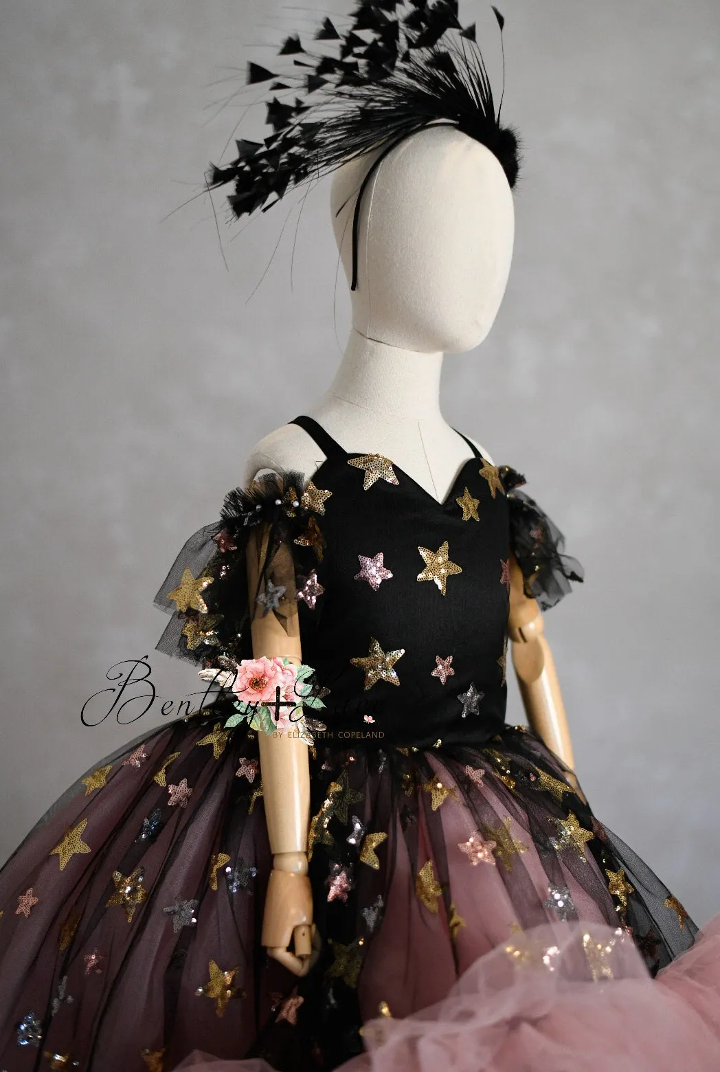 "Dazzling Magic"  High Low Dress ( 6 Year - Petite 7 Year)