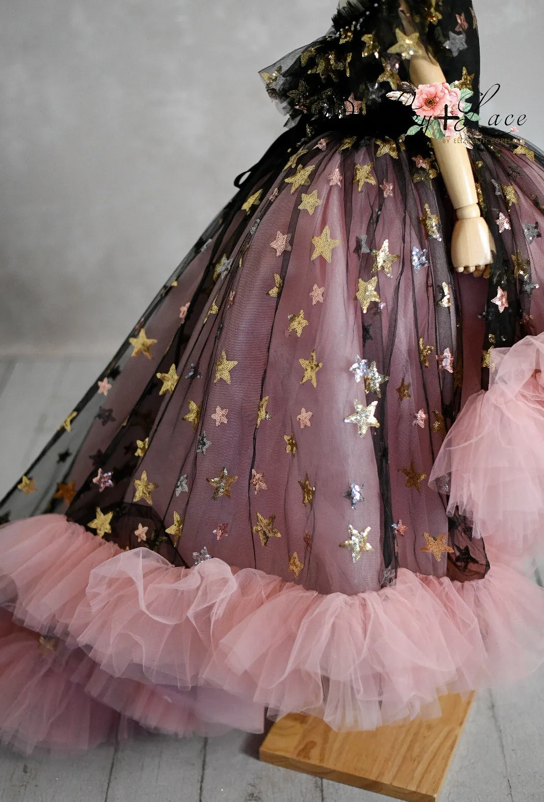 "Dazzling Magic"  High Low Dress ( 6 Year - Petite 7 Year)