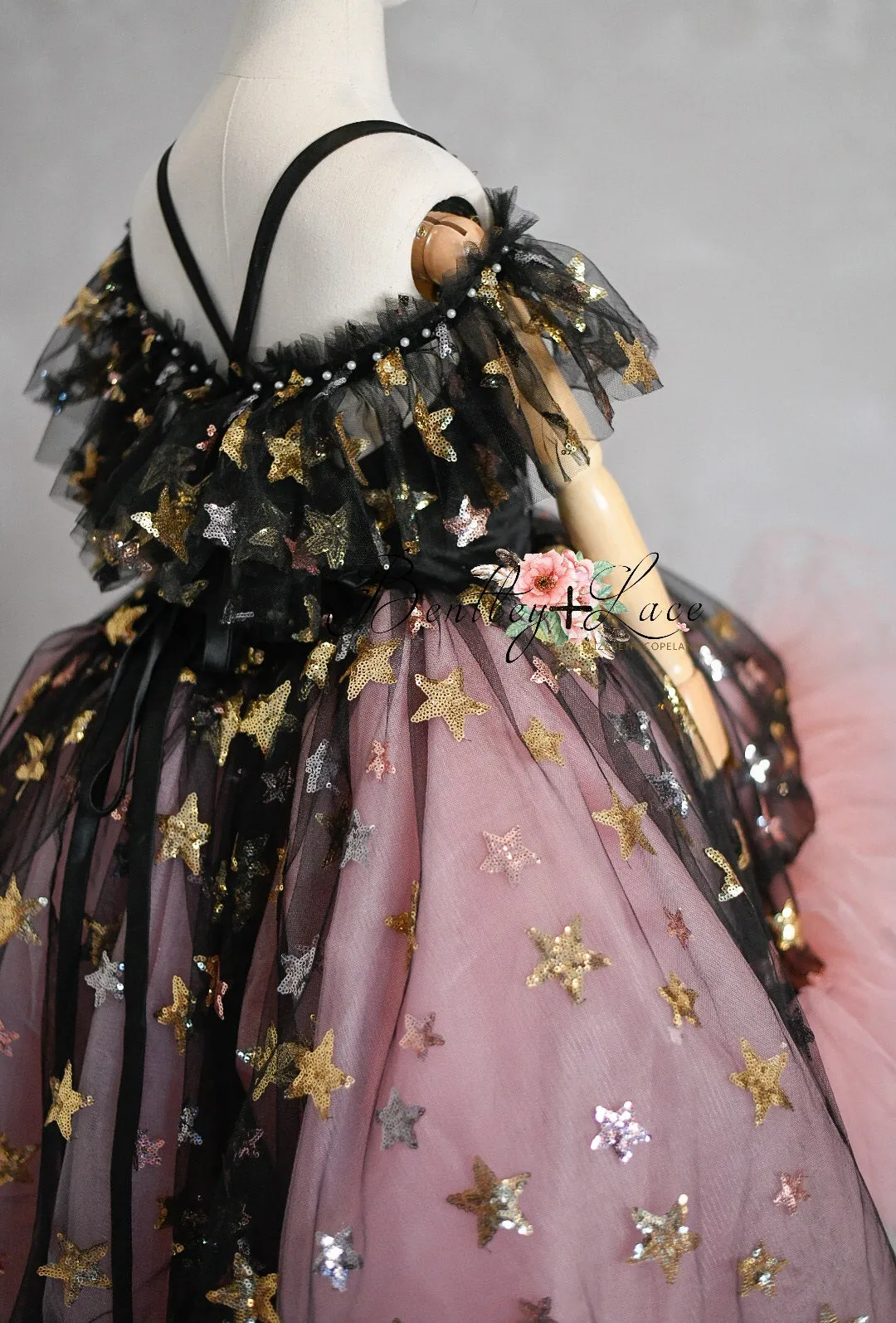 "Dazzling Magic"  High Low Dress ( 6 Year - Petite 7 Year)
