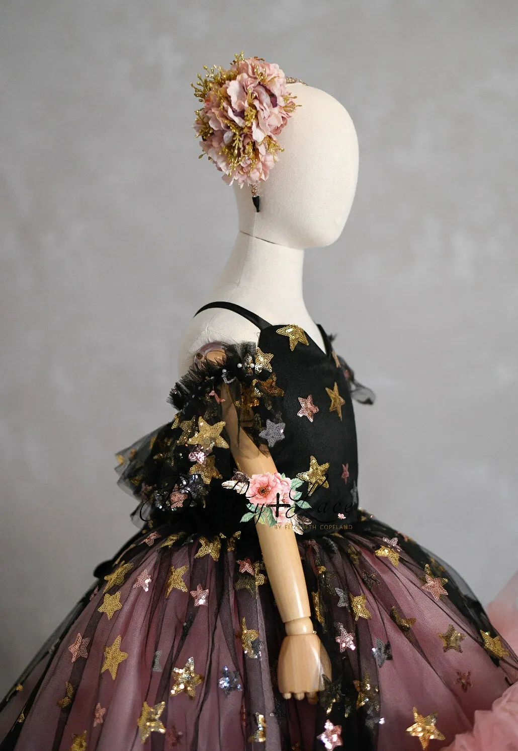 "Dazzling Magic"  High Low Dress ( 6 Year - Petite 7 Year)