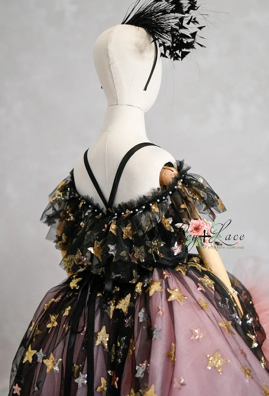 "Dazzling Magic"  High Low Dress ( 6 Year - Petite 7 Year)