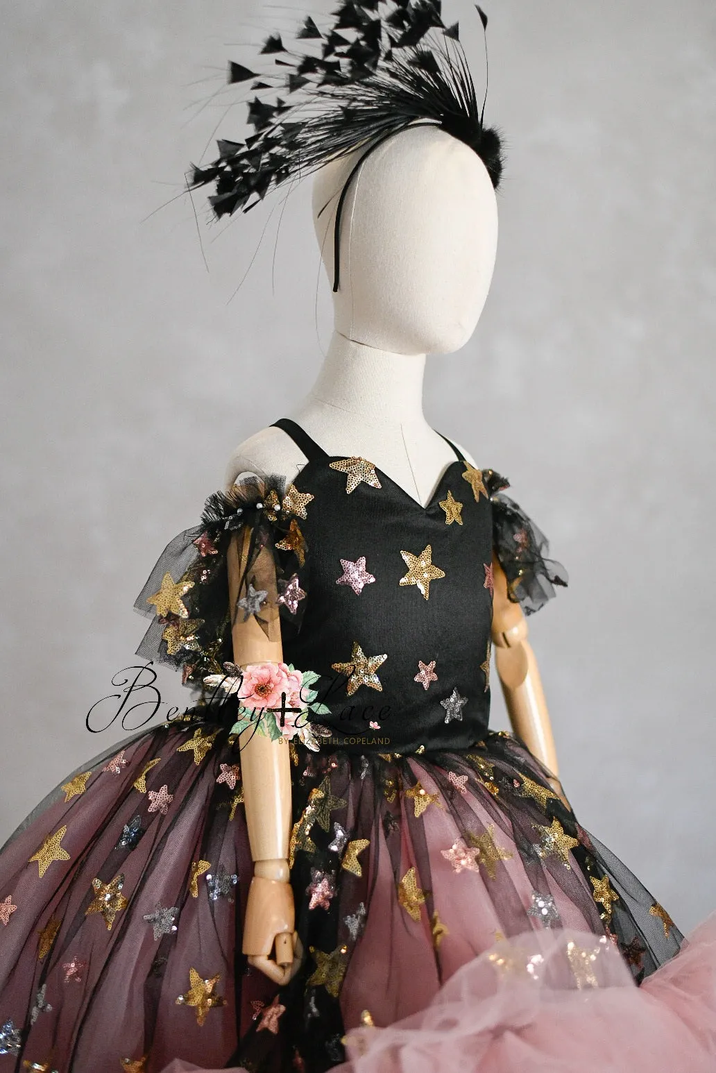 "Dazzling Magic"  High Low Dress ( 6 Year - Petite 7 Year)
