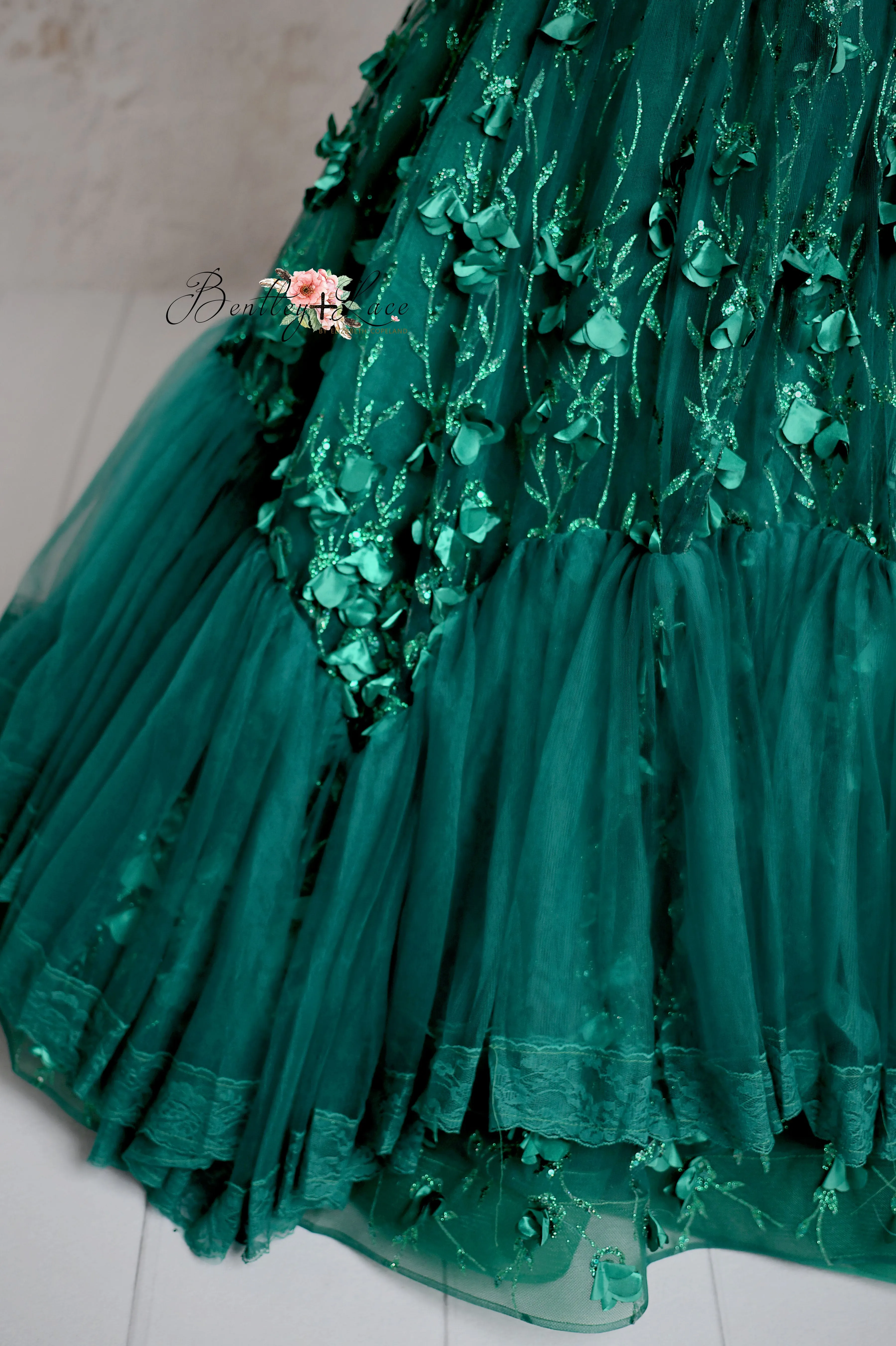 "Sadie"  -Floor Long - Custom colors available- Editorial Dress, Couture Gown, Special Occasion Dress