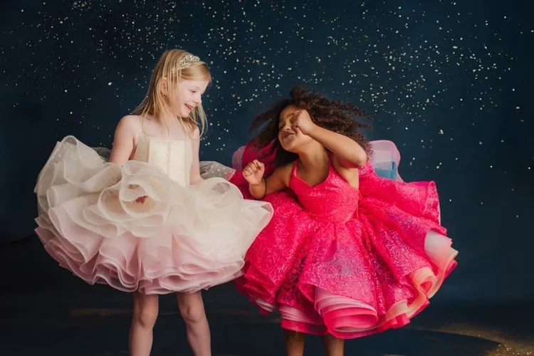 "Somewhere over the rainbow"  - Editorial Dress, Couture Gown, Special Occasion Dress