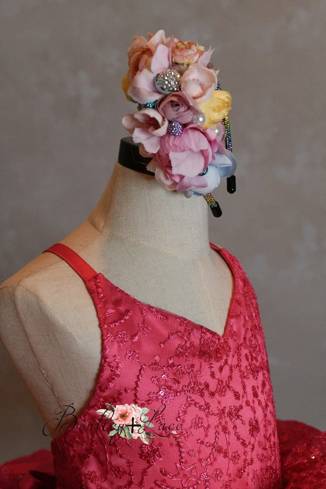 "Somewhere over the rainbow"  - Editorial Dress, Couture Gown, Special Occasion Dress