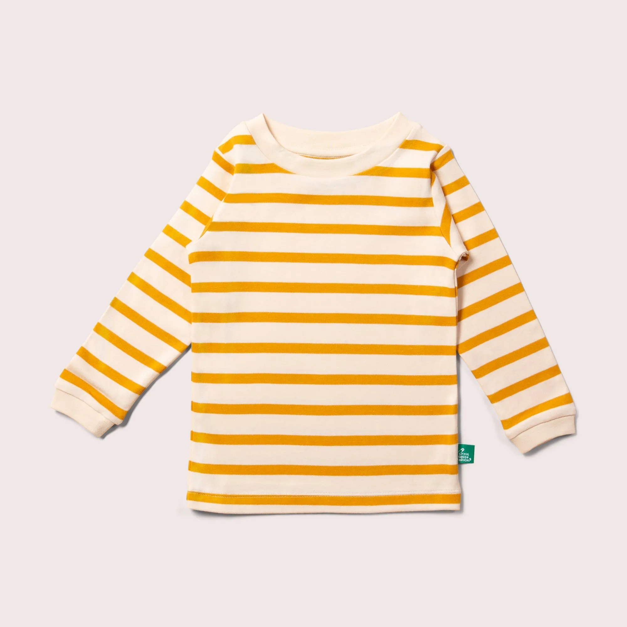 Stripes Forever Gold Long Sleeve T-Shirt