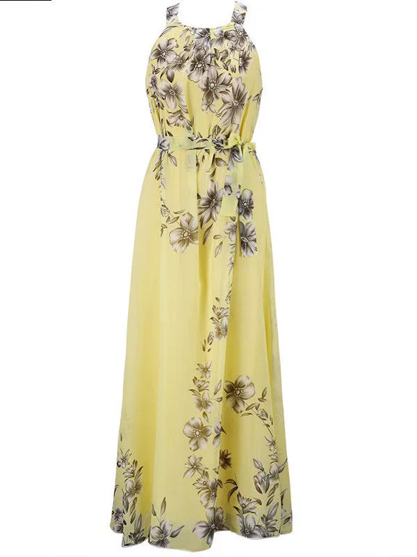 Tell Me About It Floral Maxi Dress